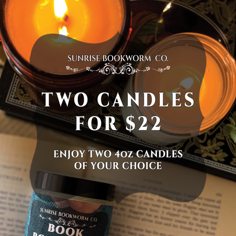 2 Candles for $22