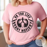 Do You Like Scary Movies - Unisex Heather Shirt