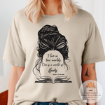 A World of Books - Unisex Heather Shirt
