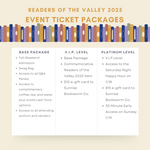 Event Ticket - Readers of the Valley 2025