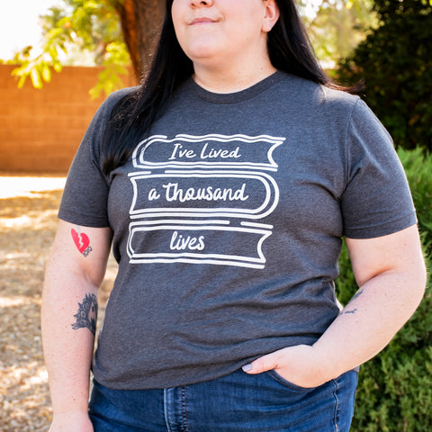 I've Lived A Thousand Lives - Unisex Heather Shirt