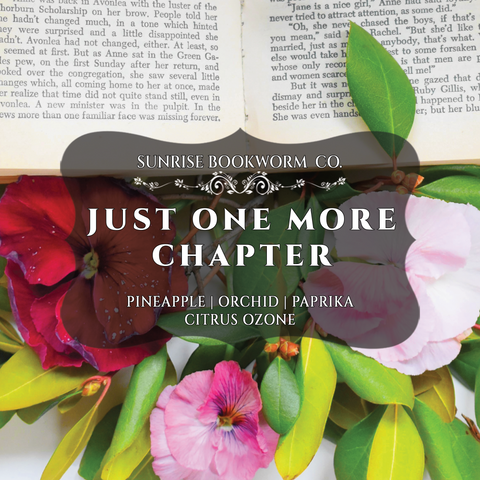 Just One More Chapter | Literary Inspired