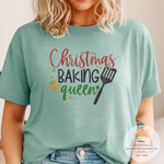 Christmas Baking Queen - Unisex Heather Shirt