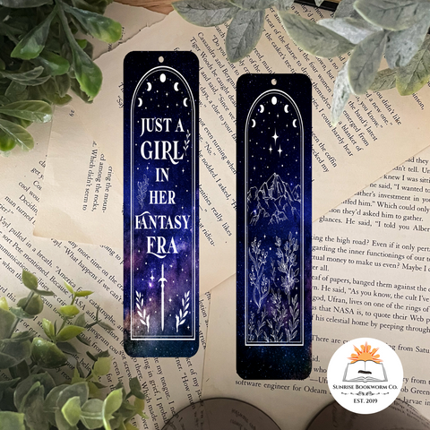 Just A Girl In Her Fantasy Era - Double Sided Bookmark