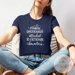 Emotionally Attached to Fictional Characters - Unisex Heather Shirt