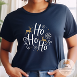 Christmas Ho Ho Ho - Unisex Heather Shirt