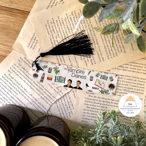 Mystic Falls  - Double Sided Bookmark