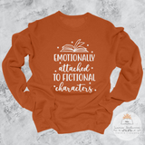 Emotionally Attached to Fictional Characters - Unisex Pullover Sweatshirt
