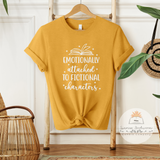 Emotionally Attached to Fictional Characters - Unisex Heather Shirt