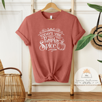 Today's Vibe is Pumpkin Spice - Unisex Heather Shirt