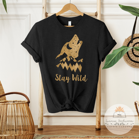 Stay Wild - Unisex Heather Shirt