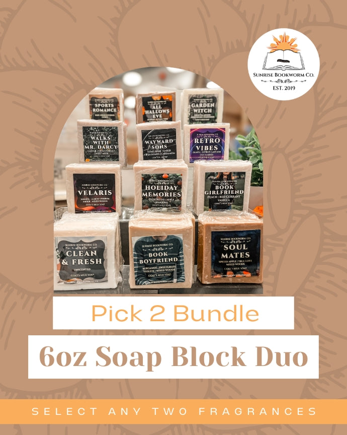 6oz Goats Milk Soap Block Duo