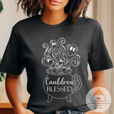 Cauldron Blessed - Unisex Heather Shirt