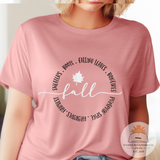 Fall Things Circle - Unisex Heather Shirt