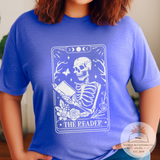 The Reader Tarot - Unisex Heather Shirt