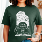 A World of Books - Unisex Heather Shirt