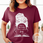 A World of Books - Unisex Heather Shirt