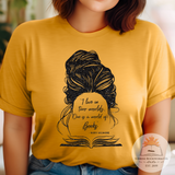 A World of Books - Unisex Heather Shirt