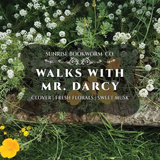 Walks With Mr. Darcy | Classic Literature Candle