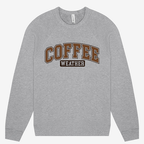 Coffee Weather - Unisex Pullover Sweatshirt