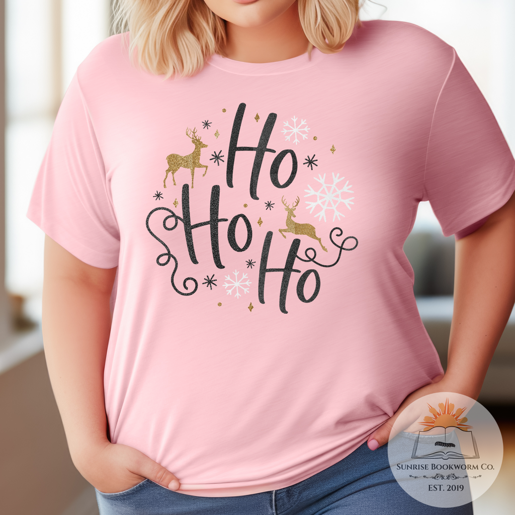 Shirt Ho Sunrise Heather - Ho – Unisex Christmas Bookworm Ho