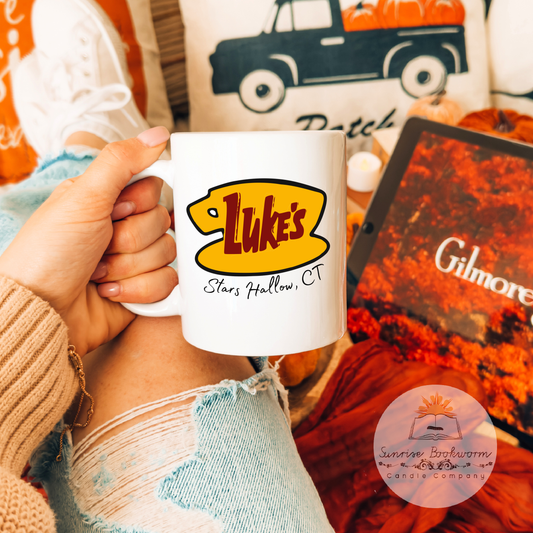 Luke's Diner - 15 oz Porcelain Coffee Mug