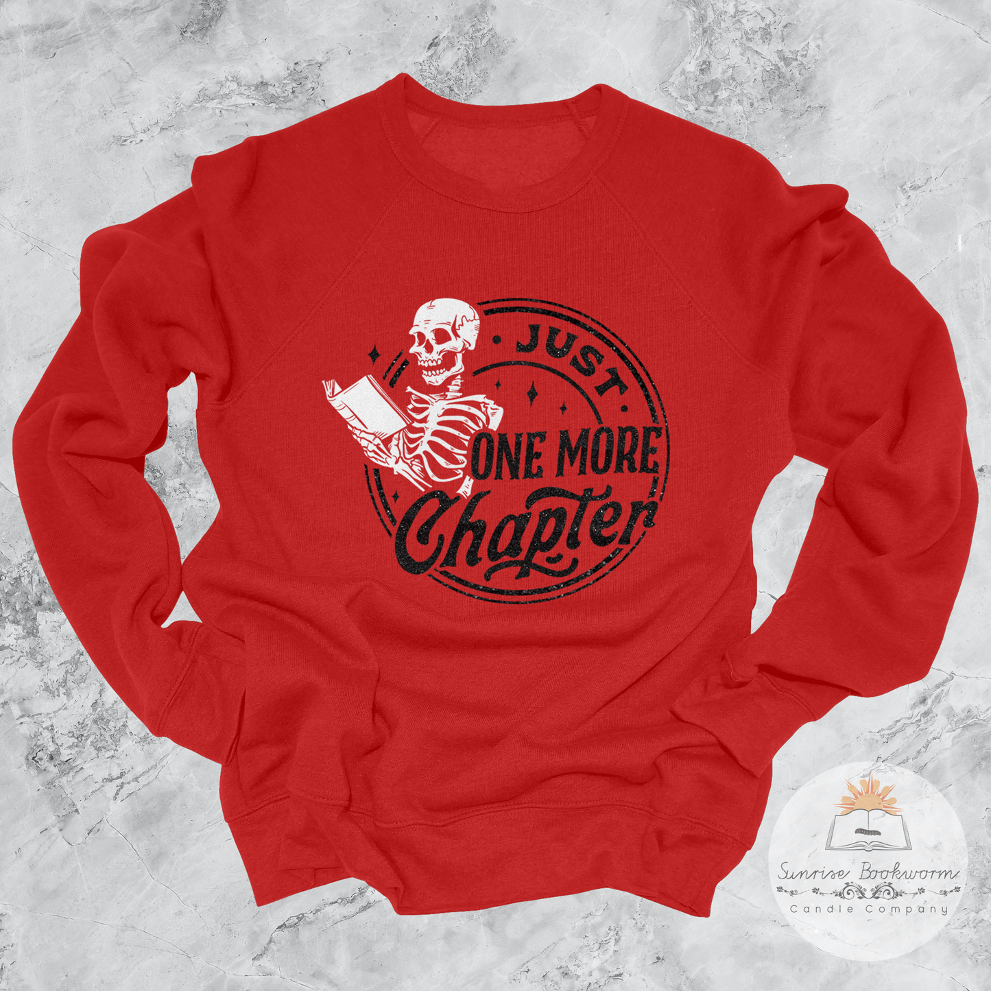 Just One More Chapter - Unisex Pullover Sweatshirt