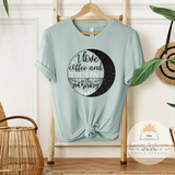 Coffee and Witchcraft in the Morning - Unisex Heather Shirt