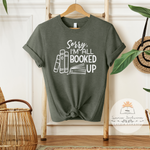 I'm All Booked Up - Unisex Heather Shirt