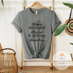 Emotionally Attached to Fictional Characters - Unisex Heather Shirt