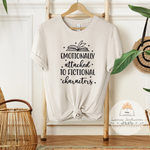 Emotionally Attached to Fictional Characters - Unisex Heather Shirt