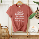 Emotionally Attached to Fictional Characters - Unisex Heather Shirt