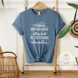 Emotionally Attached to Fictional Characters - Unisex Heather Shirt