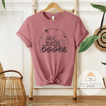 Just A Girl Who Loves Books - Unisex Heather Shirt