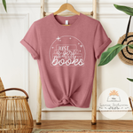 Just A Girl Who Loves Books - Unisex Heather Shirt