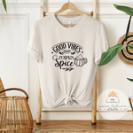 Good Vibes and Pumpkin Spice - Unisex Heather Shirt